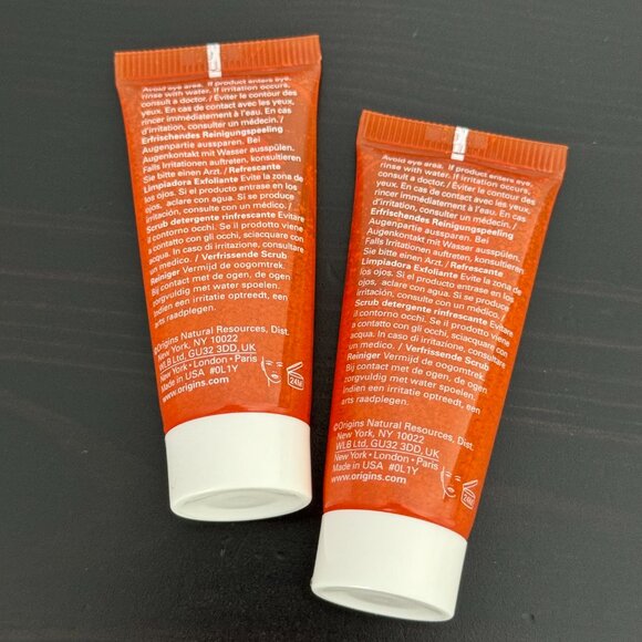 Two (2) Origins GinZing Refreshing Scrub Cleansers - Picture 2 of 15